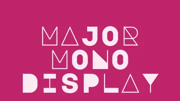 Major Mono Display