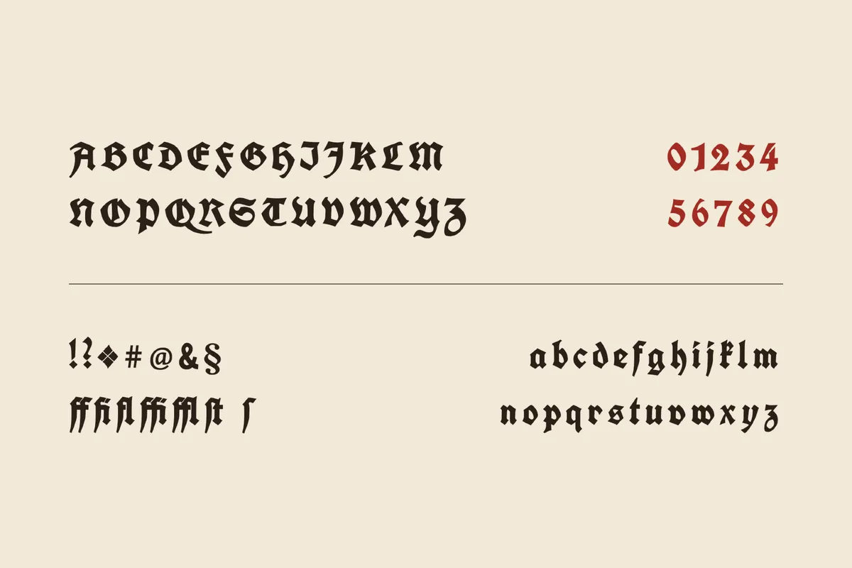 Unifraktur Cook - Free German Gothic Font