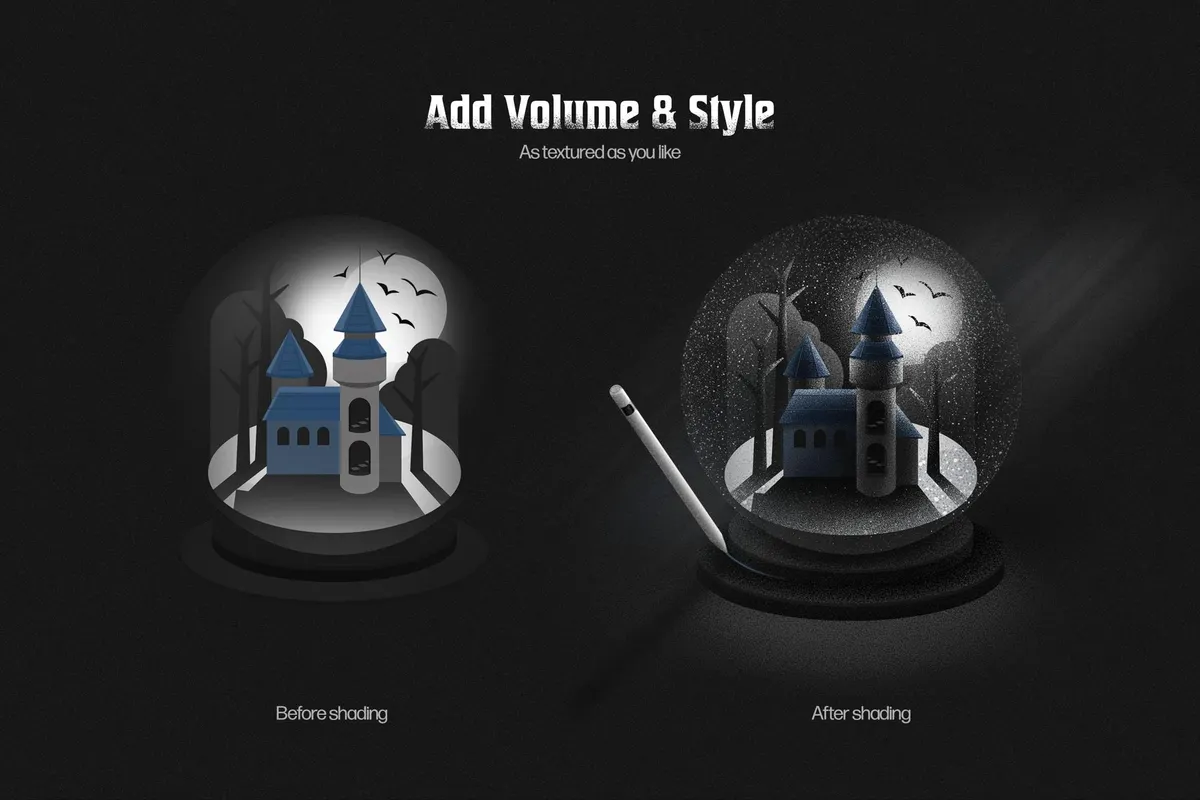 Grim Shader Illustrator Brushes