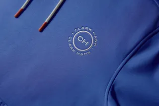 Hoodie Embroidered Logo Mockup