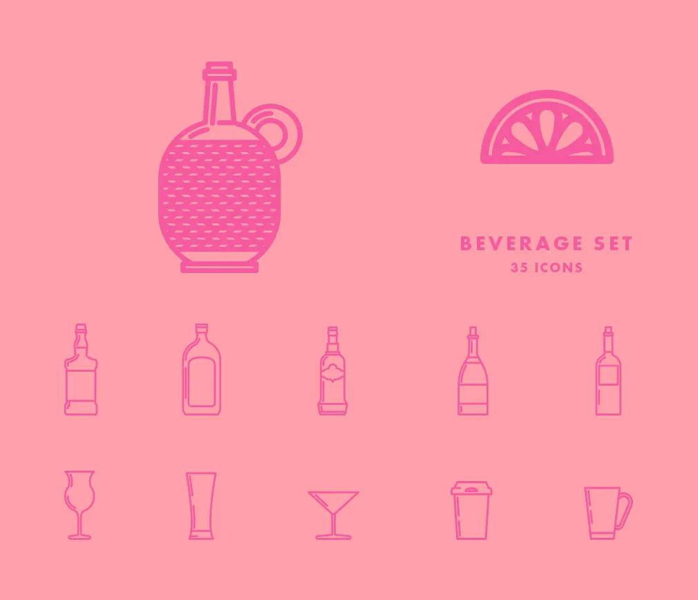 280 Vector Line Icons Pack