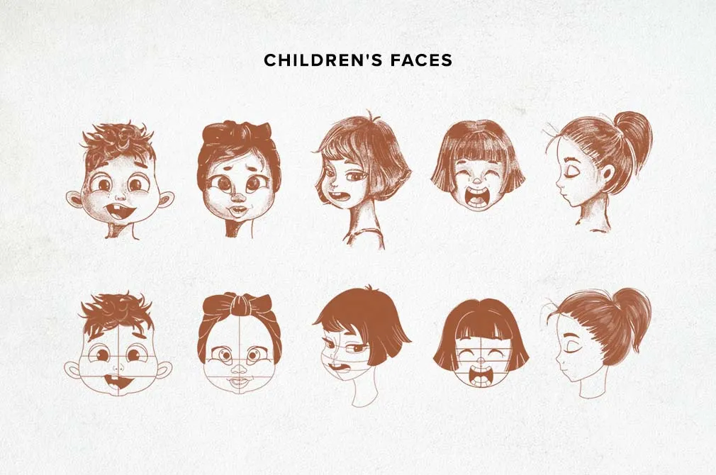 Kids Grids Creator: Procreate Brushes