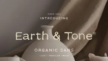 Earth Tone — Organic Sans Family