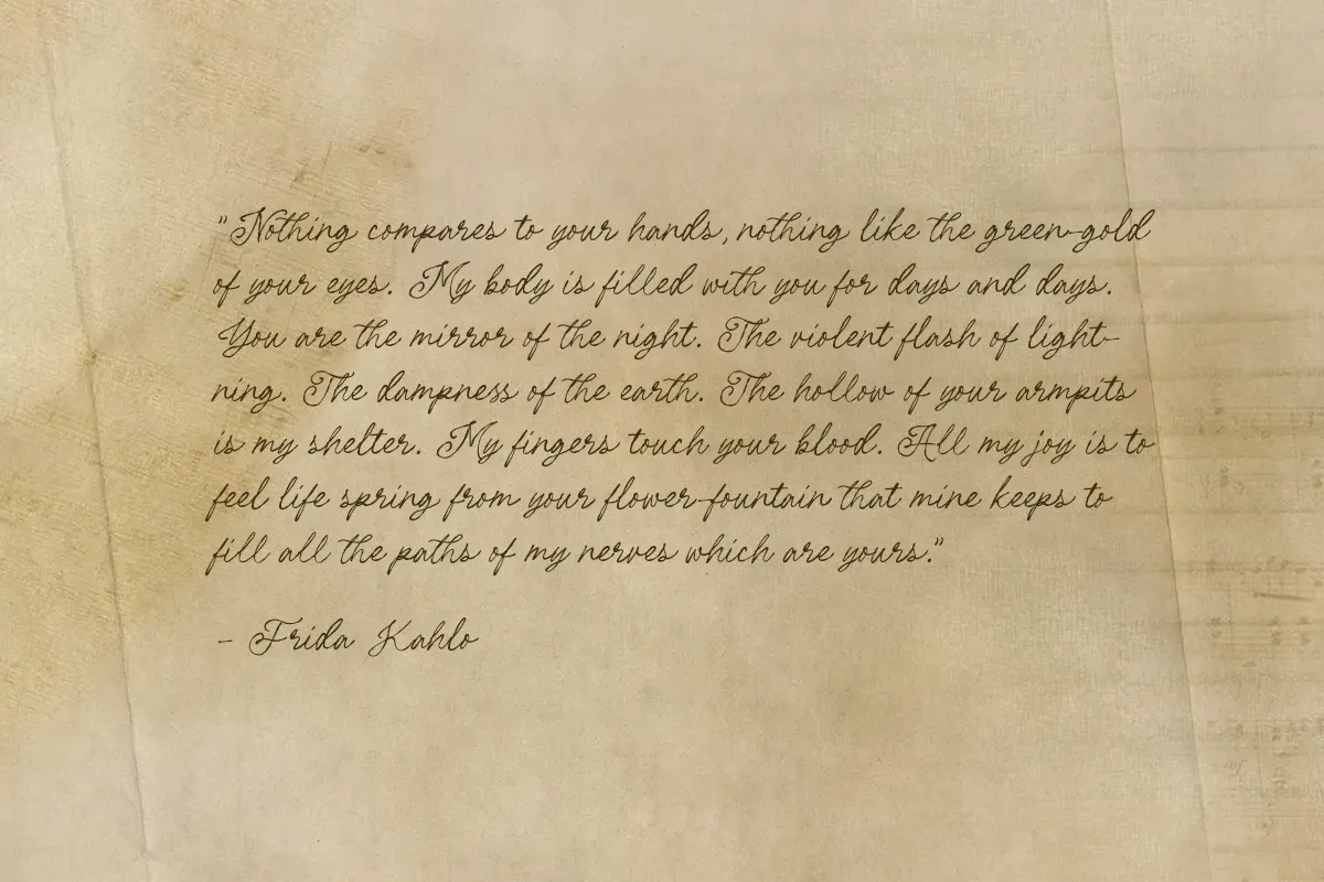 Les Palmiers - Handwritten Script
