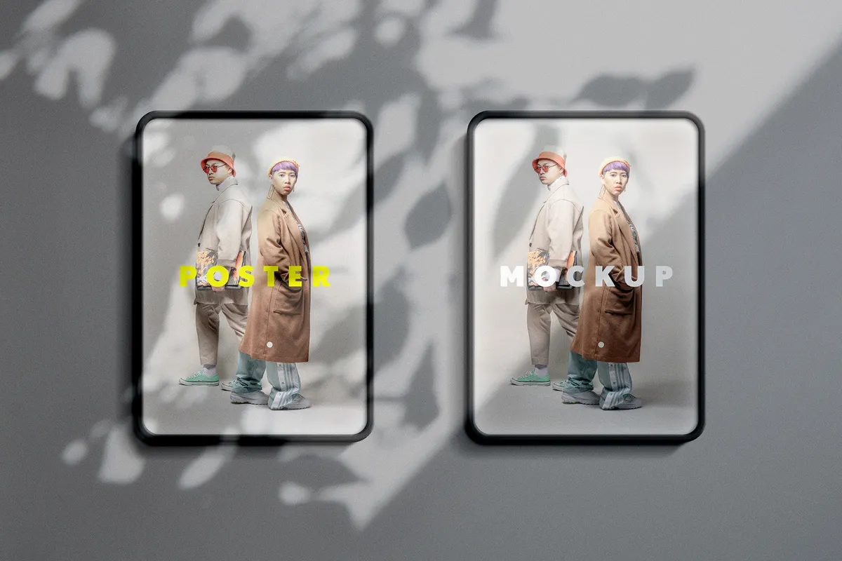 Lightbox Poster Mockup Set