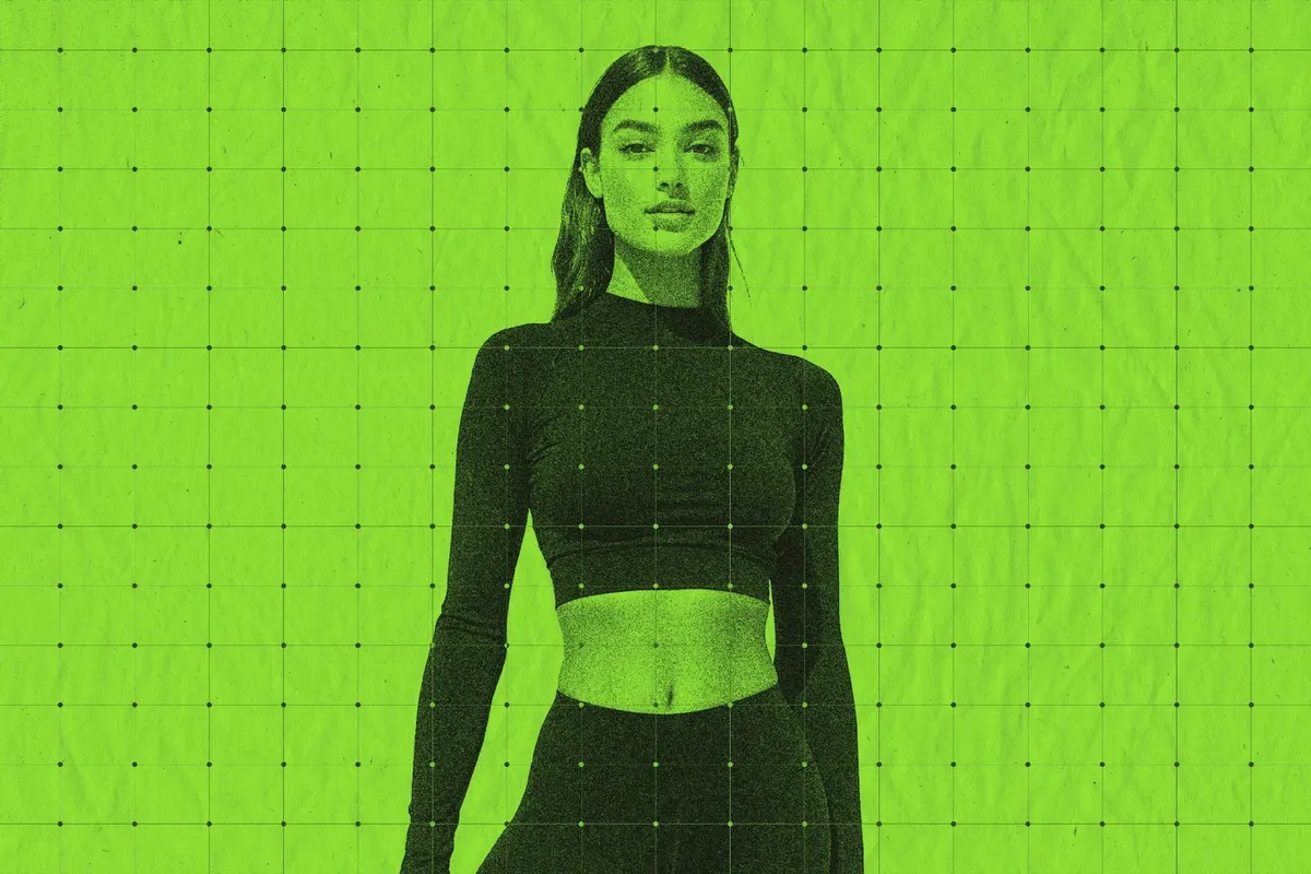 Paper Grid Photo Effect