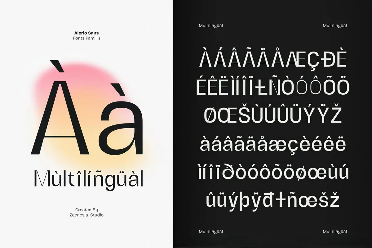 Alerio Sans Serif