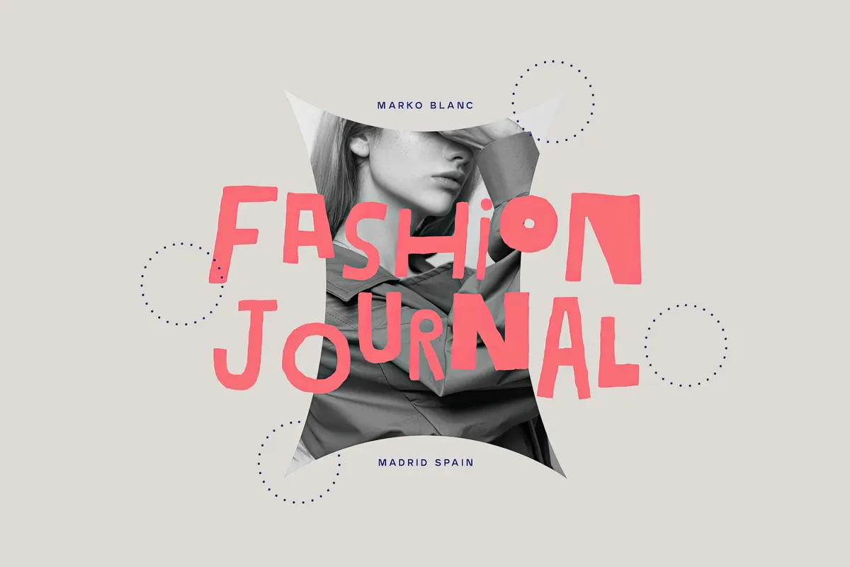 Molka - Rough Hand-Drawn Display Font