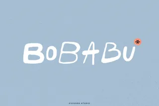 Bobabu - Playful Hand-Drawn Font