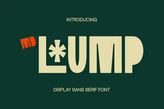 Md Lump Sans Serif Font