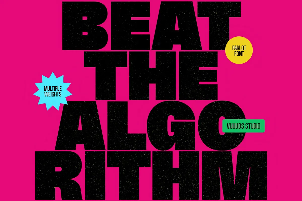 Farlot - Bold Sans Serif Display Family