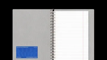 Spiral Notebook & Business Card Mockup