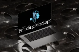Industrial Macbook Pro Mockup