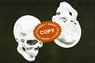 Paper Copy Photo Effect