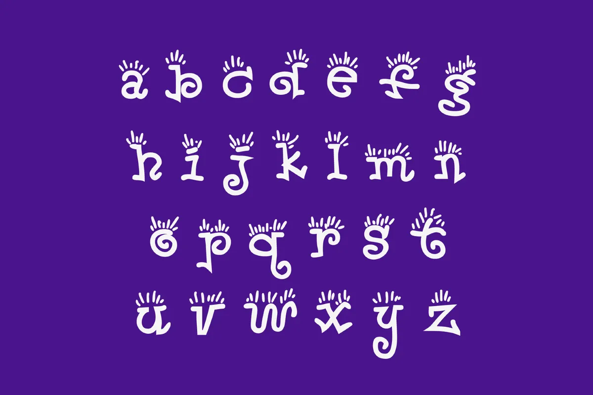 Waker - Funny Doodle Font