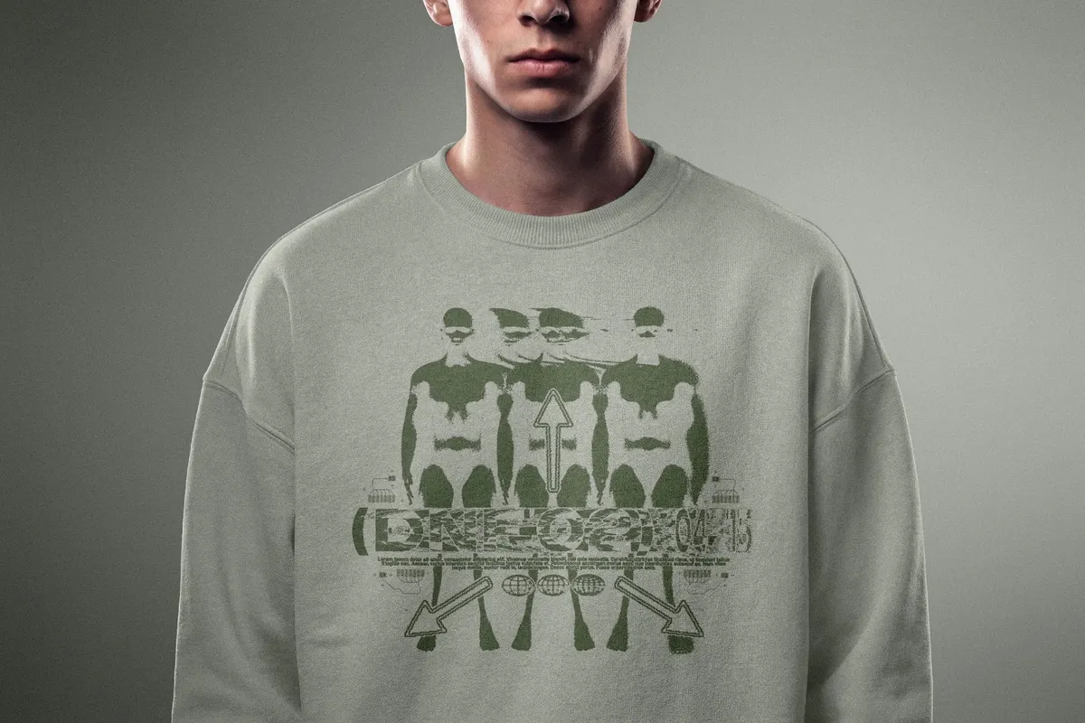 Streetwear Longsleeve Print Mockup