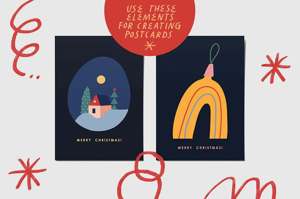 Hand-Drawn Christmas Collection