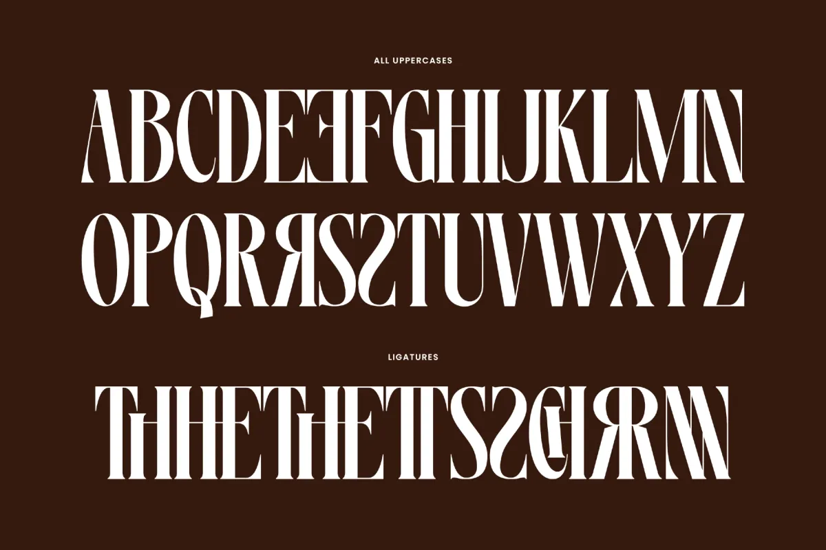 Gathero – Luxury Display Serif Font