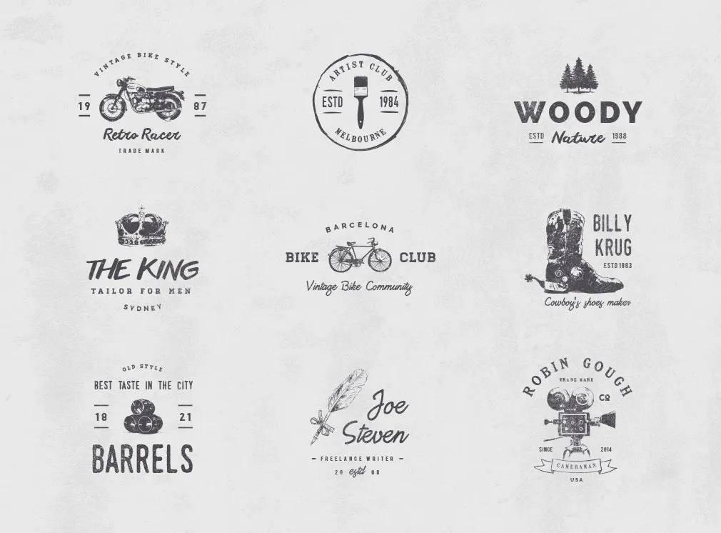 Vintage Logo Kit Vol.5