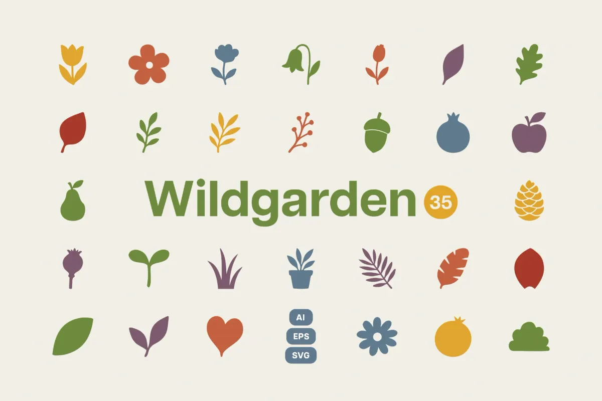 Wildgarden: 35 Nature Shapes