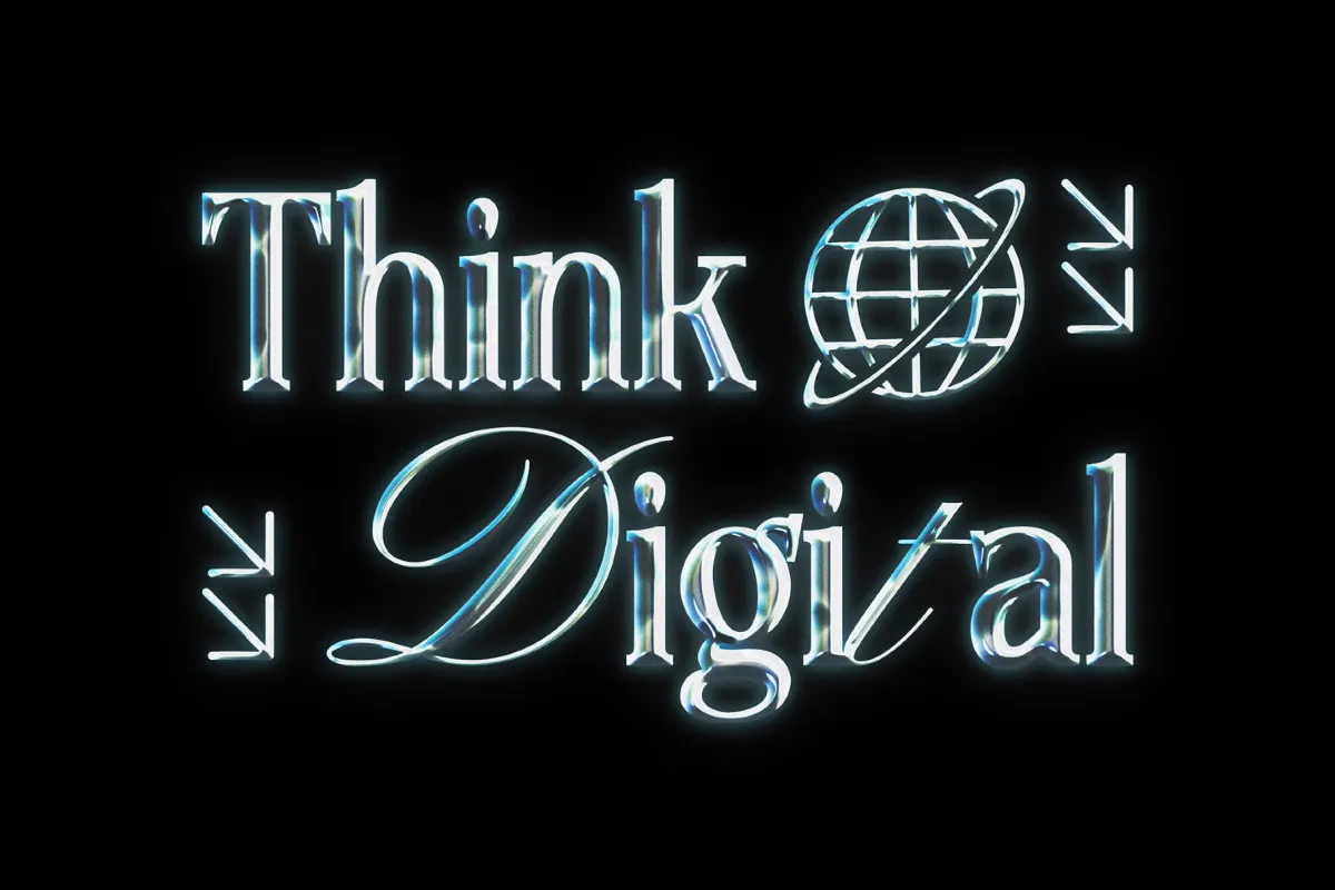 Chrome Text & Logo Effect