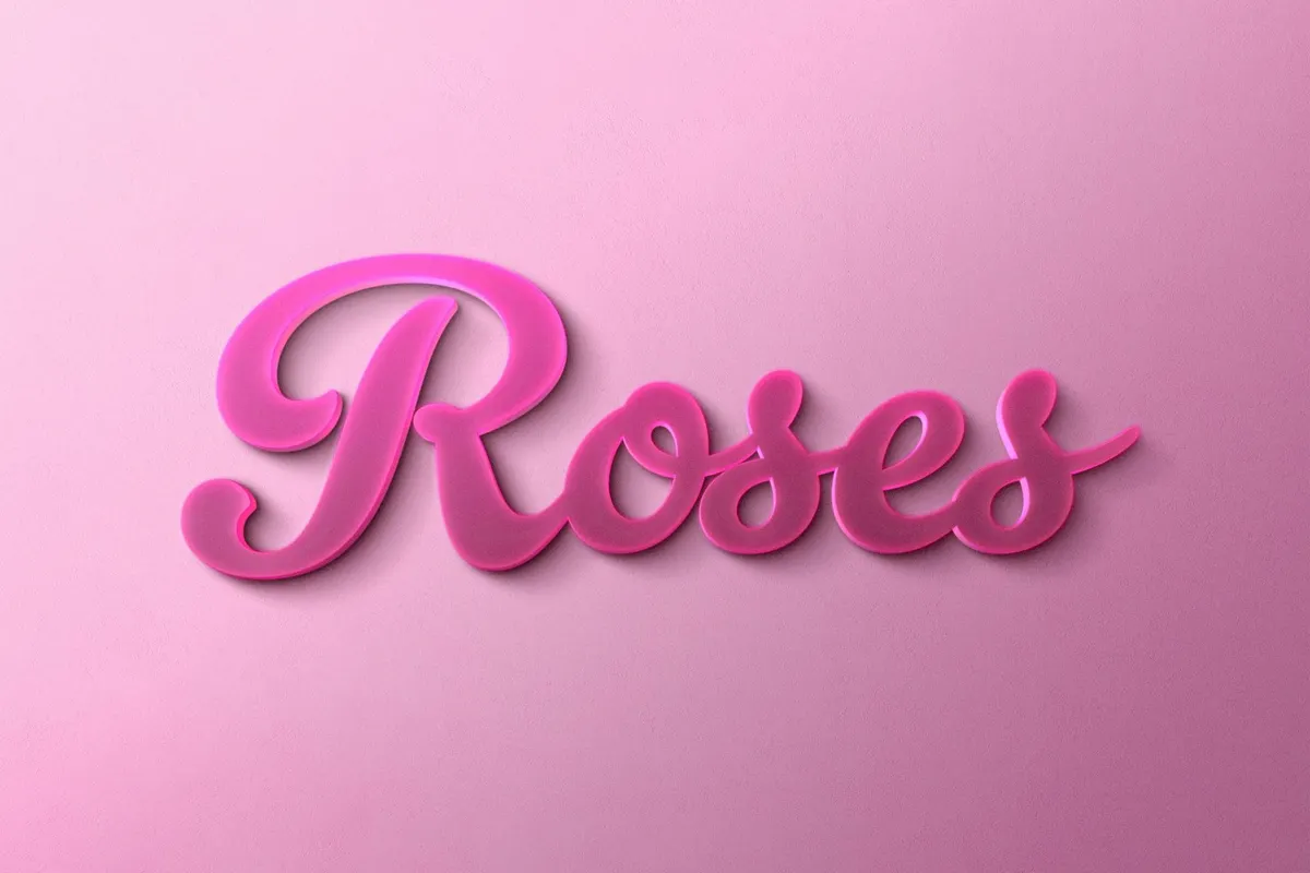Candy 3D Sign Logo Mockups