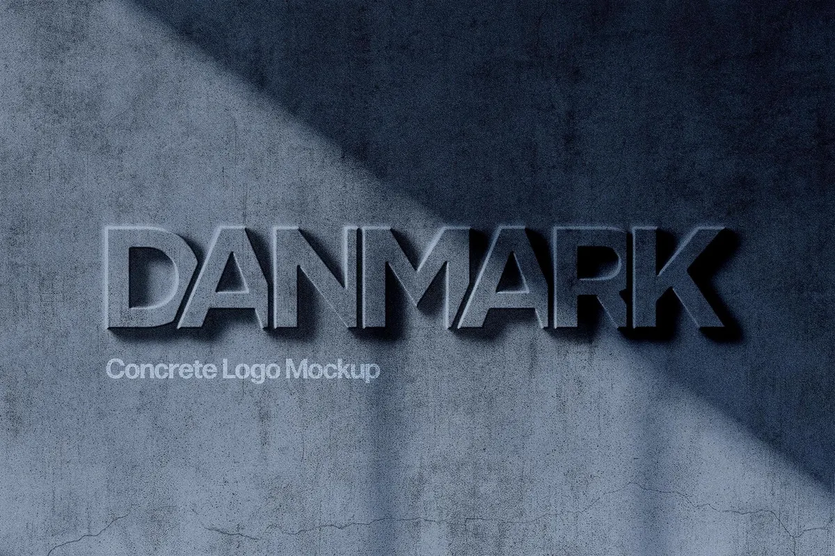 Concrete Logo Mockup