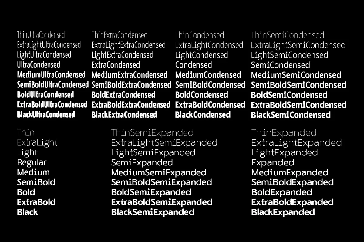 JT Mekito - Geometric Sans Font Family