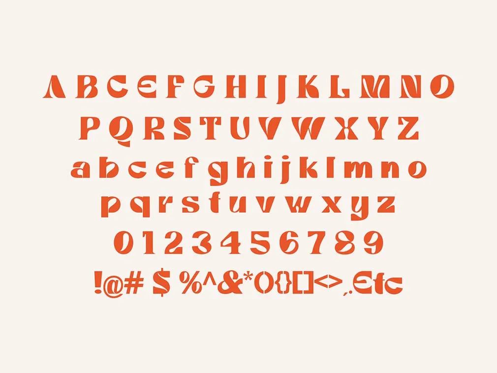 Noeran Display Font