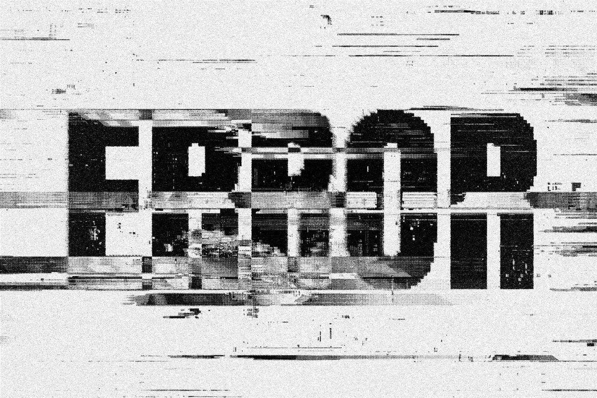 Distort Scan Text & Logo Effect