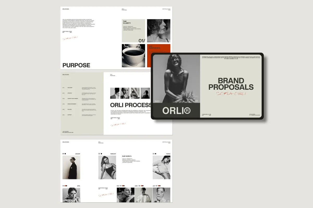 ORLI | Brand Proposal Template