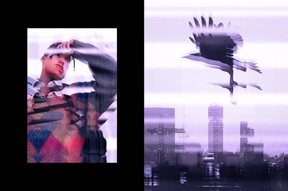 Fractal Mirror Photo Effect