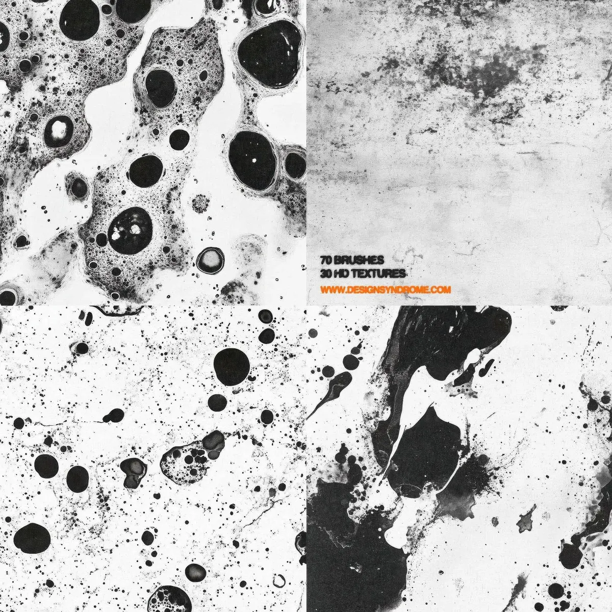 Acid Photoshop Brushes & Textures