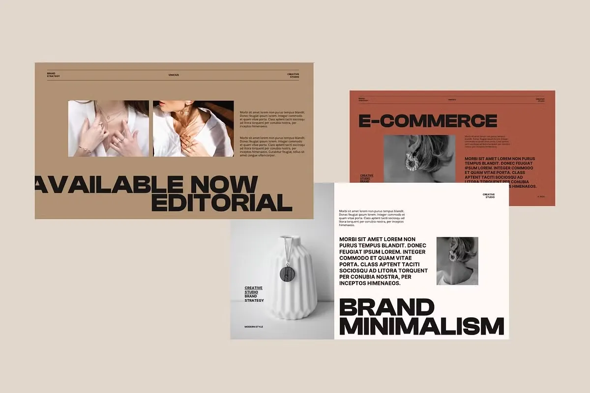 Creative Brand Strategy Keynote Presentation