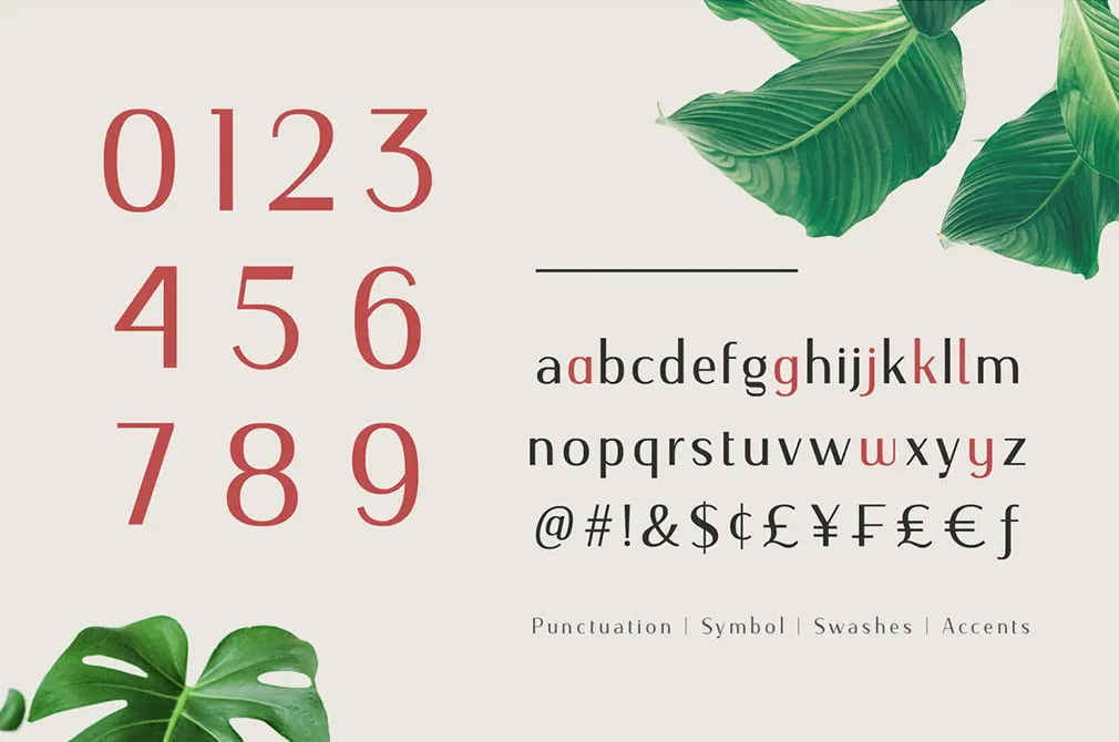 Nourishe Sans Serif Font