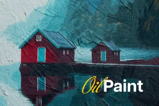 Oil Paint Photo Effect