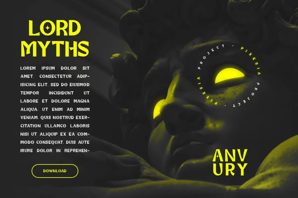 Merlove - Contemporary Display Font