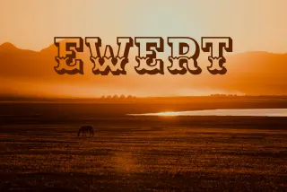 Ewert Font