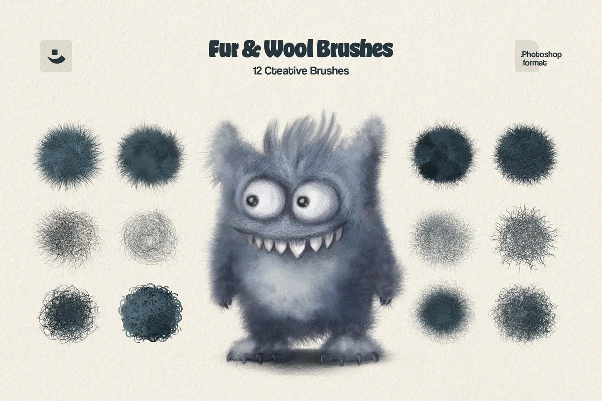 Fur Photoshop Brushes