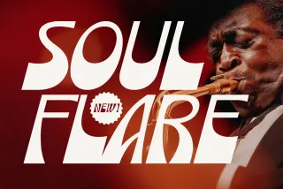 Soul Flare - Groovy Jazz Font