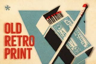 Vintage Print Effect