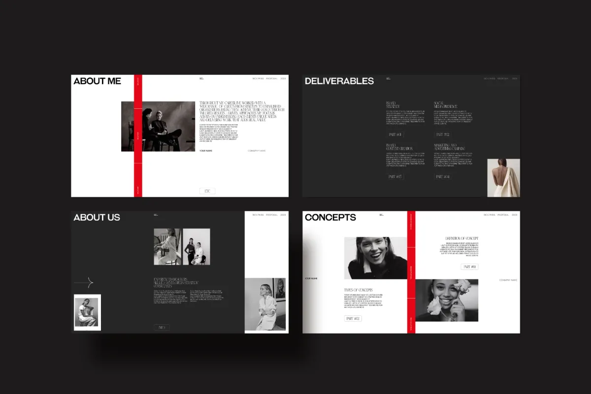 RICK | Brand Proposal Template