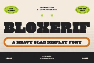 Bloxerif Font