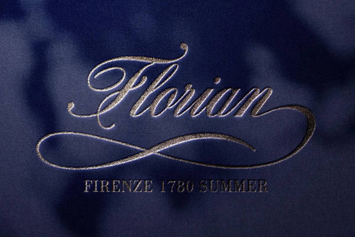 Pressed Foil Text & Logo Mockup