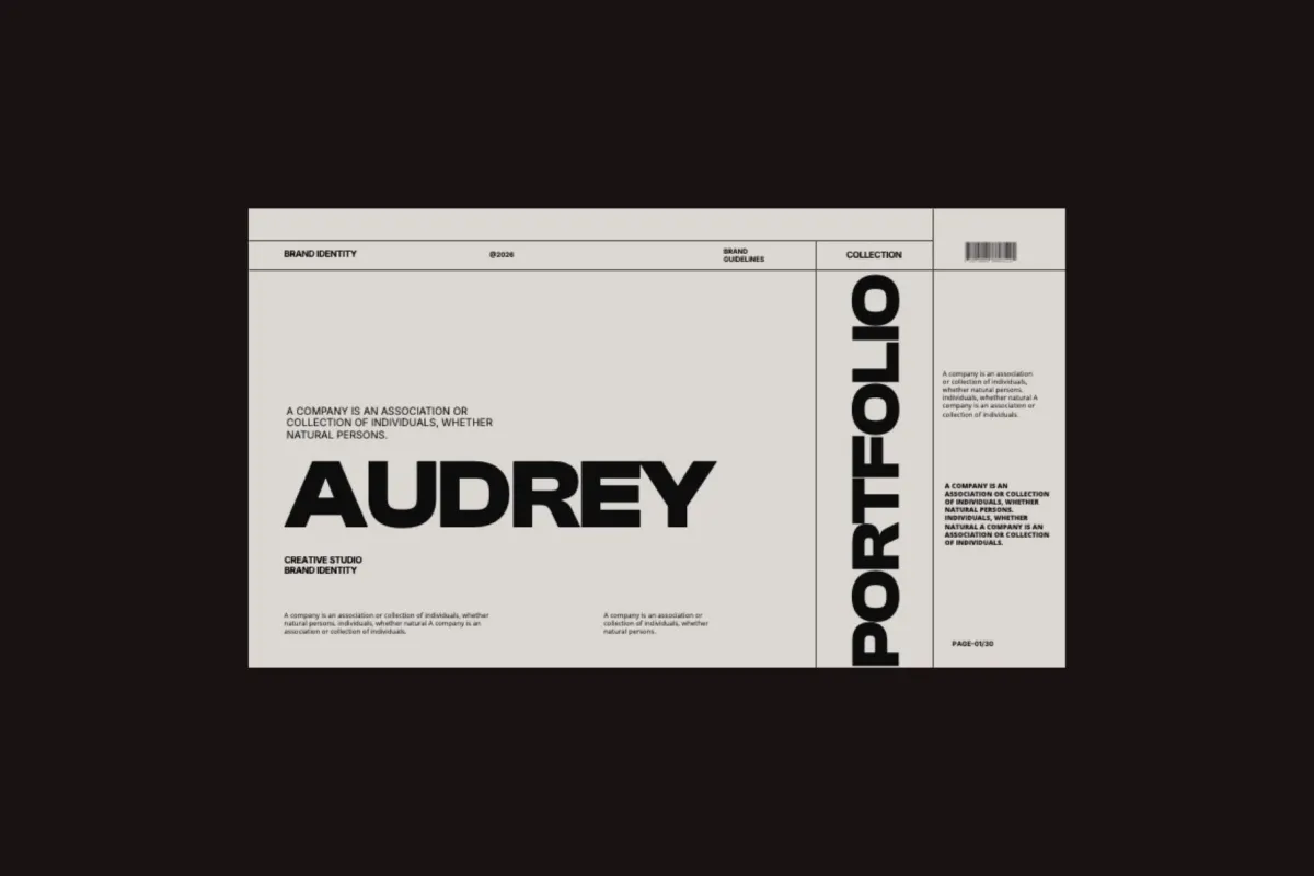 Audrey - Brand Identity Google Slides Template