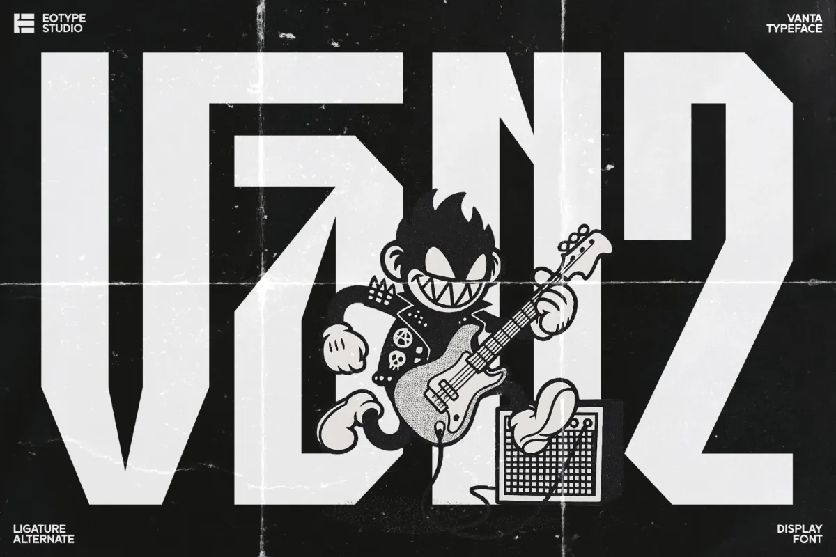 Vanta - Display Blackletter Font