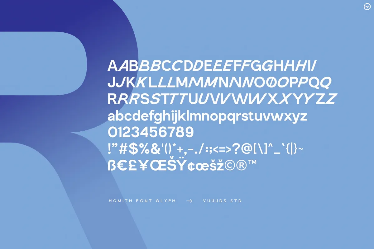 Homith - Geometric Sans Serif