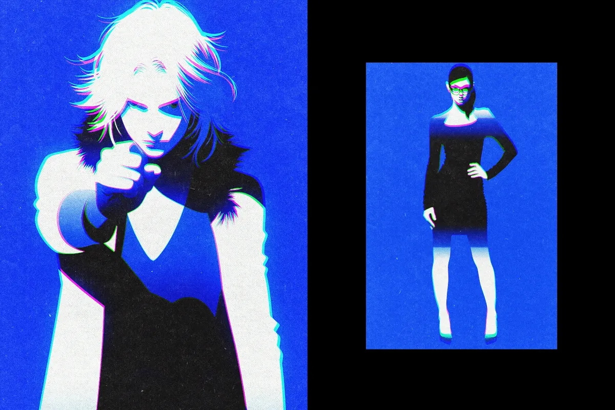 Retro Printer Effect