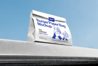 Rp Paper Bag Mockup