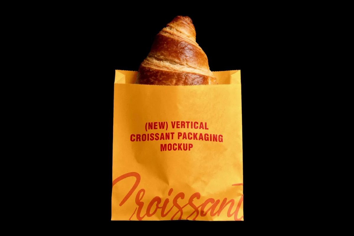 Croissant Bakery Mockup